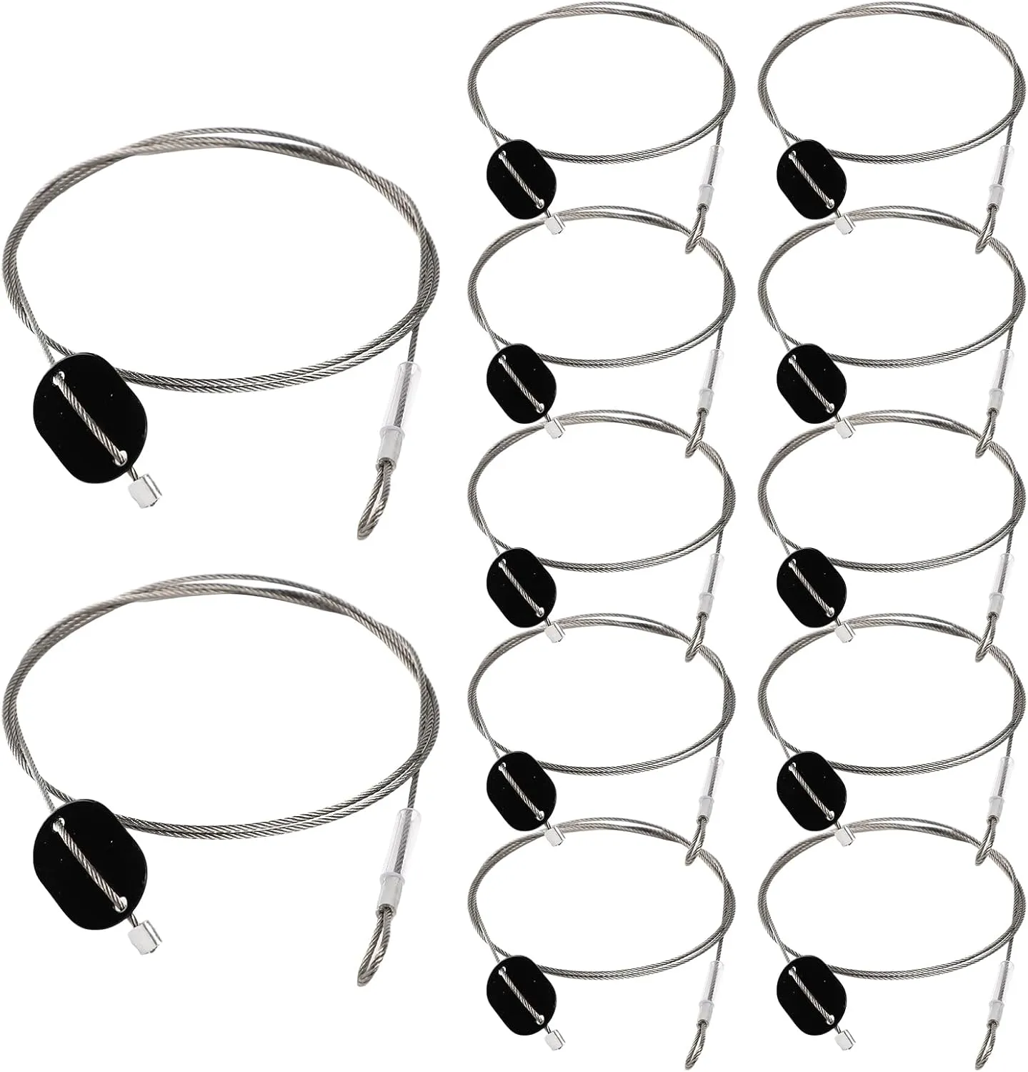 12 Pcs Trap Wire 36 1/16 7x7 for Setting Traps for Squirrels,Mice,Rabbits and Coyote Trapping Kit Supplies