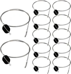 12 Pcs Trap Wire 36 1/16 7x7 for Setting Traps for Squirrels,Mice,Rabbits and Coyote Trapping Kit Supplies