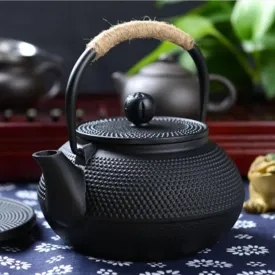 Cast Iron Tea Pots Black