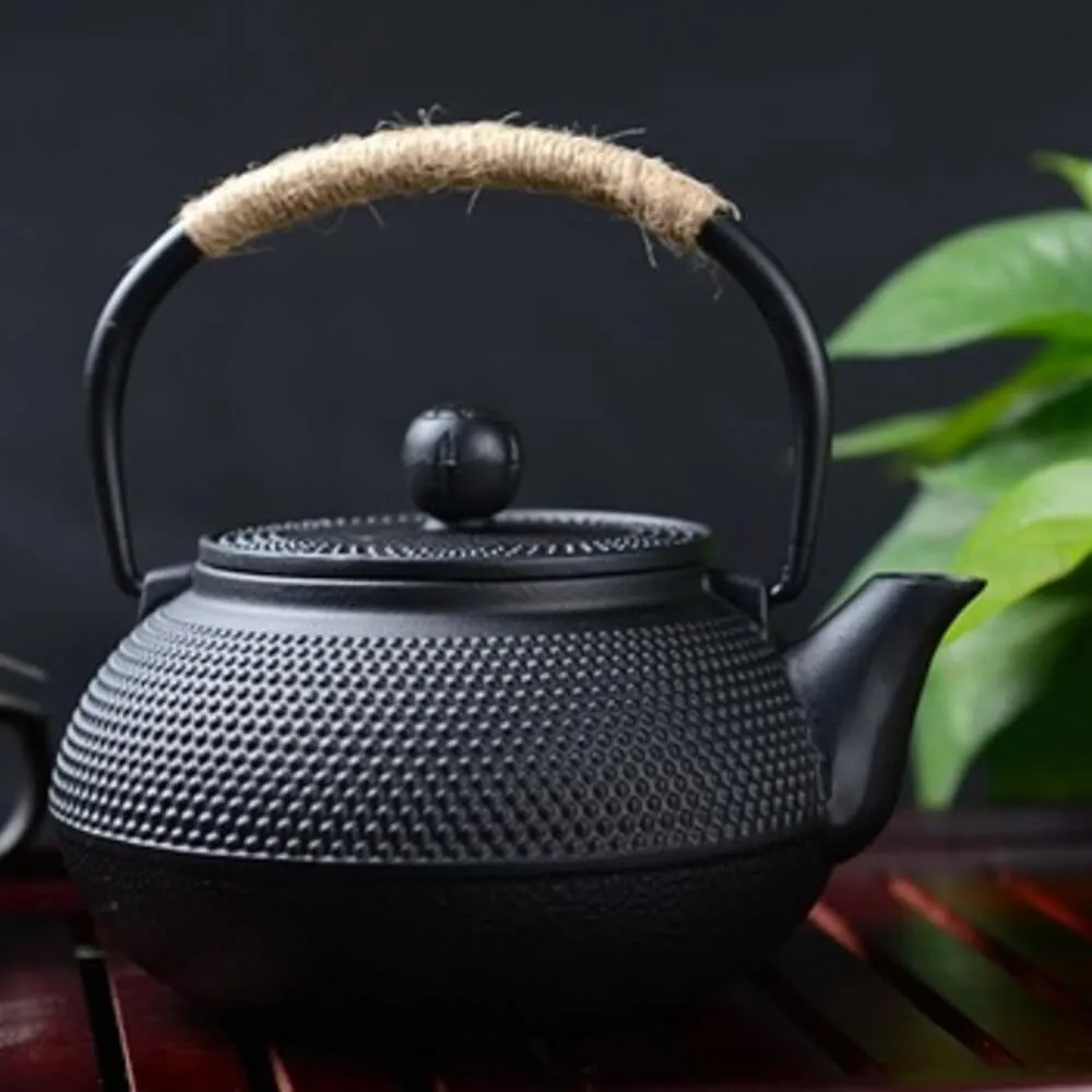 Cast Iron Tea Pots Black