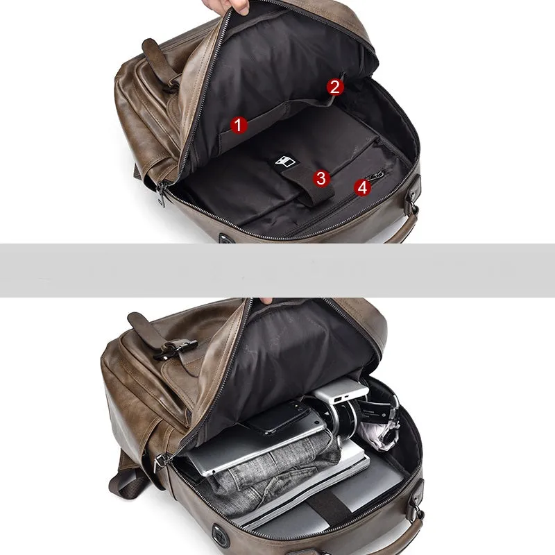 Casual Large-Capacity Computer Backpack