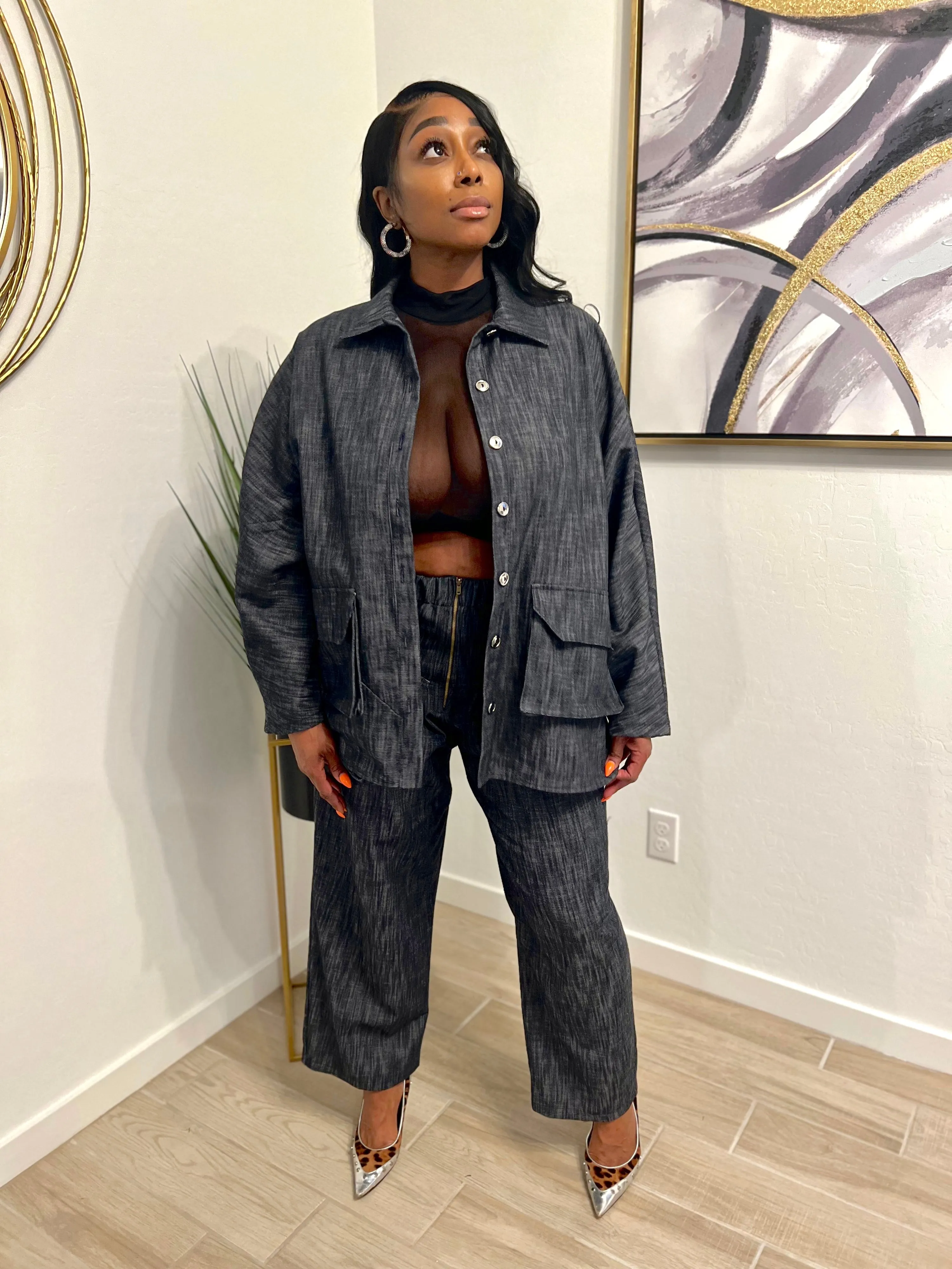 Charcoal Urban Set