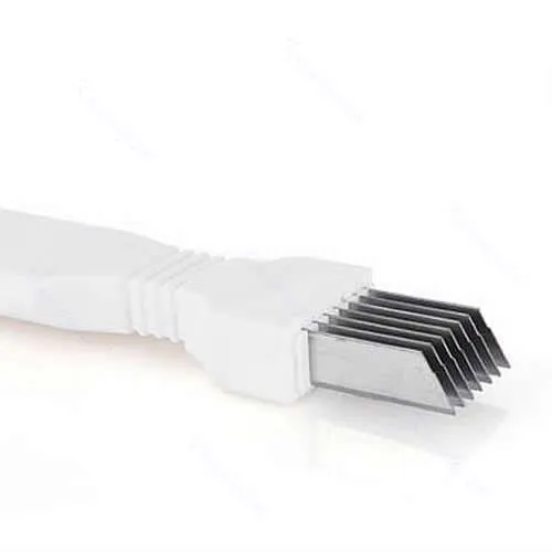 Convenient Multi-function Onion Cutter Knife 7 Stainless Steel Blade