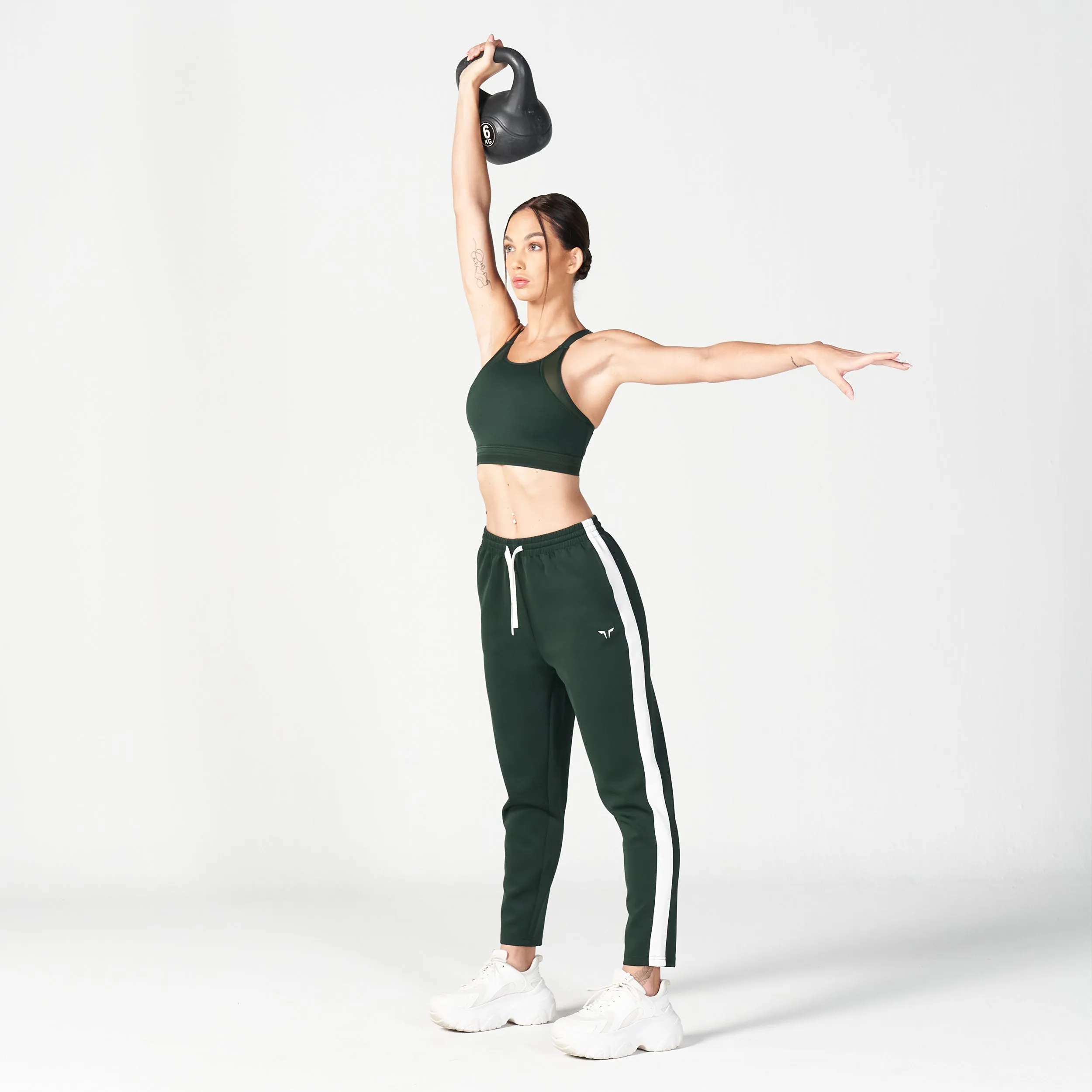 Core High Support Y Back Bra - Pine Grove