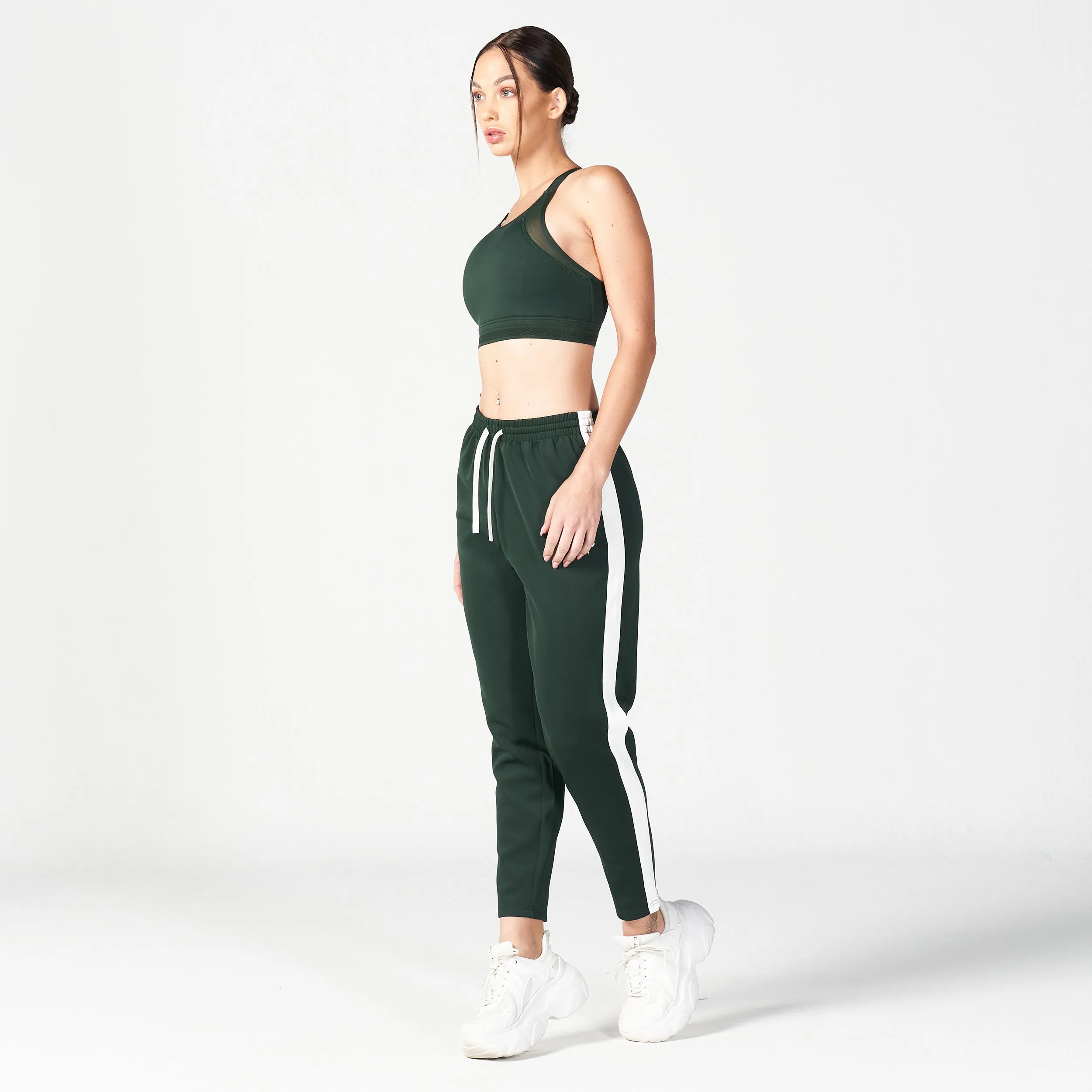 Core High Support Y Back Bra - Pine Grove