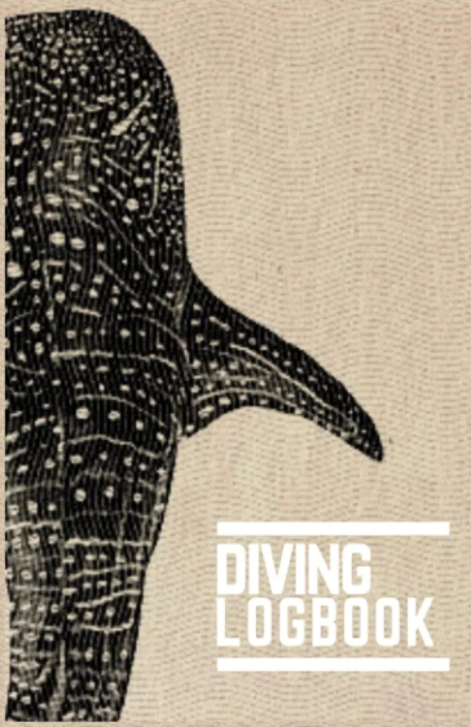 Diving Logbook: Scuba diver log book with whale shark pattern design - 100 dives Paperback  October 31, 2021