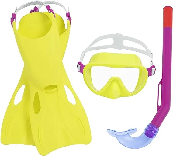 Hydro-Swim Lil' Flapper Snorkel Set