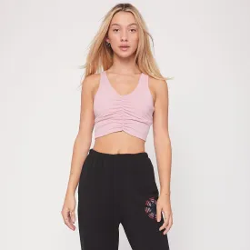 Irene Shirring Cloudlux Crop Bra