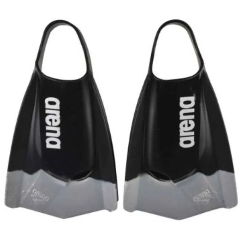 LIMITED EDITION POWERFIN PRO SWIM FINS - BLACK/SILVER