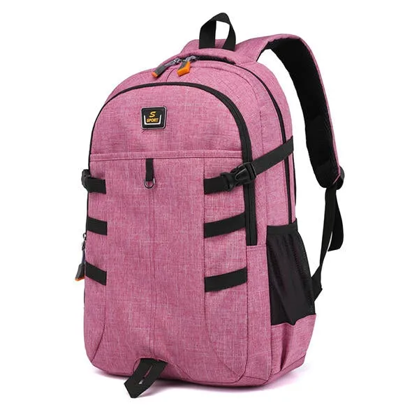 Men Oxford Large Capacity Casual Travel Backpack