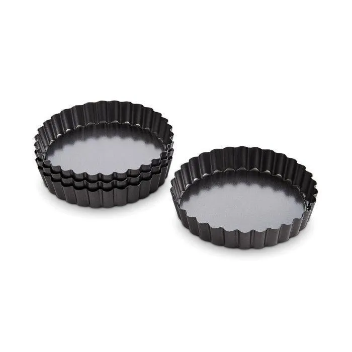 Quiche Pan 4.25" Set/4