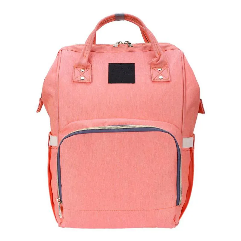 Sidiou Group Multifunctional Large Capacity Diaper Bags Outdoor Travel  Backpack Nursing Nappy Bag