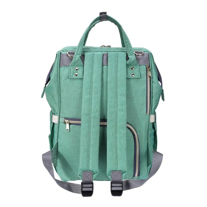 Sidiou Group Multifunctional Large Capacity Diaper Bags Outdoor Travel  Backpack Nursing Nappy Bag