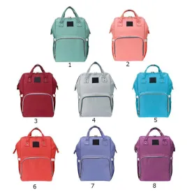 Sidiou Group Multifunctional Large Capacity Diaper Bags Outdoor Travel  Backpack Nursing Nappy Bag
