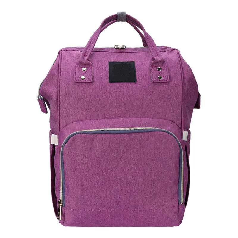 Sidiou Group Multifunctional Large Capacity Diaper Bags Outdoor Travel  Backpack Nursing Nappy Bag