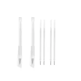 TEONEI Eyebrow microblading Marker Pen,Skin Marker Pen,Eyebrow Permanent Makeup Position Mapping Mark Tools (White)