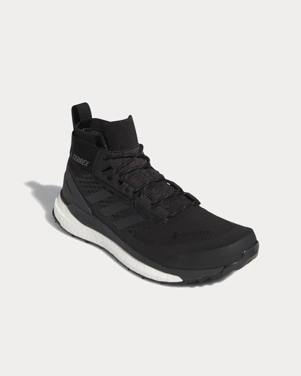 Terrex Free Hiker Gore-Tex Core Black / Grey Three / Active Orange High Top Sneakers