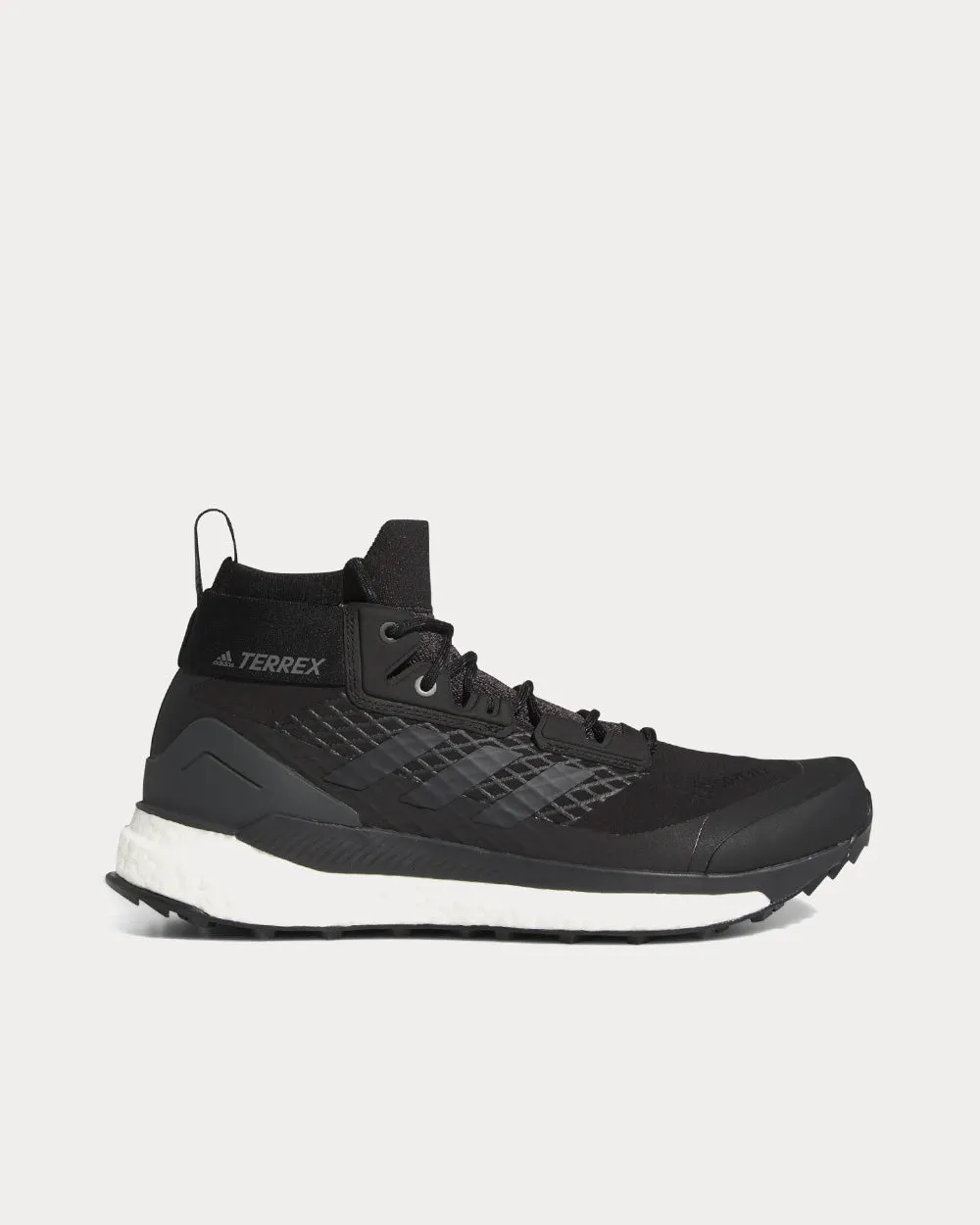 Terrex Free Hiker Gore-Tex Core Black / Grey Three / Active Orange High Top Sneakers