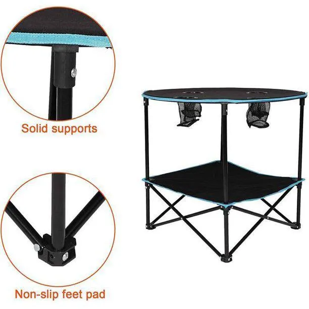 Travel Camping Picnic Collapsible Round Table