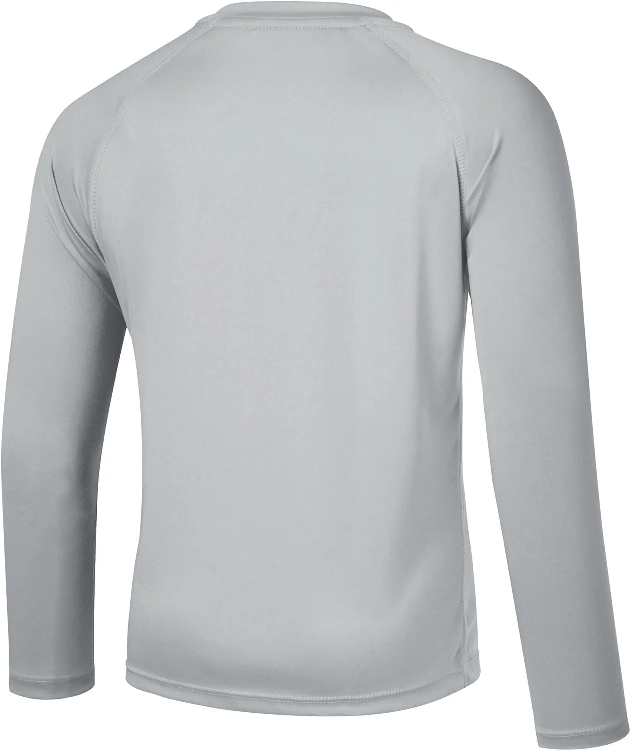 Willit Boy's UPF 50  Sun Protection Shirt Long Sleeve Rash Guard Swim Shirts Youth SPF Fishing Quick Dry Shirt