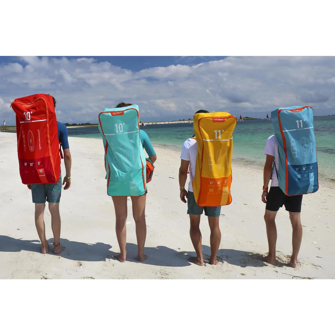 X100 10FT TOURING INFLATABLE STAND-UP PADDLEBOARD